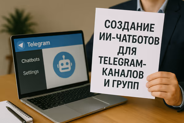 Создание ИИ-чатботов для Telegram-каналов и групп